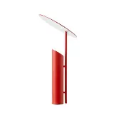 Verpan Design tafellamp Reflect, rood, Woon-/ Eetkamer, metaal, Design, tafellamp