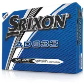 Srixon AD333 golf ballen - 12 stuks - Wit