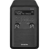 Sangean DDR-60BT, FM/ DAB+ radio, BT, zwart