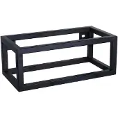 Differnz Handdoekrek †“ Voor fontein 40 x 22 cm †“ Zwart