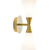 Herstal Wandlampe , Goud / Messing, Woonkamer, Metaal