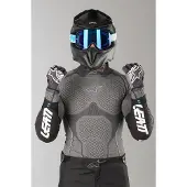 Leatt 3DF 5.0 Witte Motocross Elleboogbeschermers Maat L