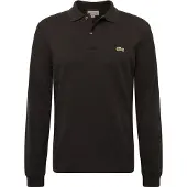 Lacoste Polo Men L1312 Longsleeve Classic Fit Black-2