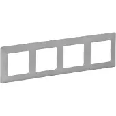 Legrand VALENA LIFE FRAME, vierkant, aluminium