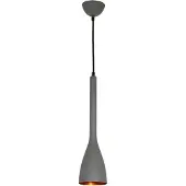 Luminex Moderne Hanglamp Solo Grijs/Goud