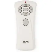 Faro Standaard afstandsbediening voor plafondventilatoren FERNBEDIENUNG, wit / opaal, Kunststof