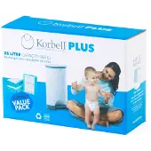 Korbell PLUS luieremmer navulling - 3 pack