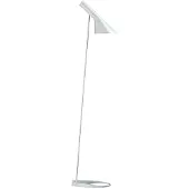 Louis Poulsen Vloerlampe , AJ, Wit, Woonkamer, Metaal, Designer