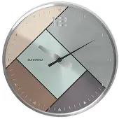 Cloudnola Rubik Wandklok Zilver