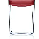 Mbs ClickClack vershoudbox Pantry Cube 2,8 L polycarbonaat rood