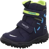 Superfit Snowboots 'Husky' blauw / neongroen