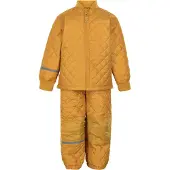 CeLaVi - Basic thermoset voor kinderen - Solid - Mineraal Geel - maat 86cm