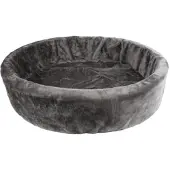 Petcomfort katten / hondenmand bont grijs (56X50X15 CM)