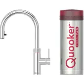 Quooker Flex round chroom met Pro3 reservoir