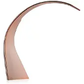Kartell LED-bureaulamp Taj Mini, koper, Woon-/ Eetkamer, Kunststof, Design, LED bureaulamp