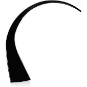 Kartell LED-bureaulamp Taj, zwart, Woon-/ Eetkamer, Kunststof, Design, LED bureaulamp