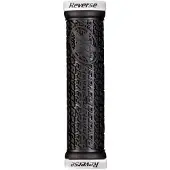 Reverse Components Stamp Lock-on Grips Zwart 135 mm