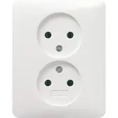Gira wcd 79803 dubbel 2pol steek inb wit