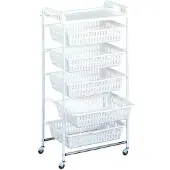 Artex Rolwagen Party 33 x 26 x 85 cm wit