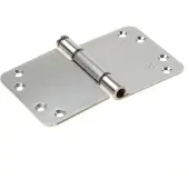 Bsw Kogellagerscharnier RD 818 STD RVS 89 x 152 x 3mm