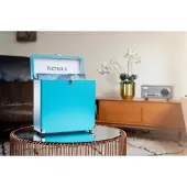 Victrola VSC-20-TRQ, opbergkoffer vr vinylplaten tot 30 stks