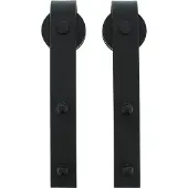 Intersteel Set van 2 hangrollen Basic zwart