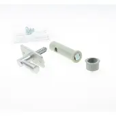Nemef 2610/4-50, Insteekgrendel, Dm50Mm, F1 Geeloxeerd Greepje En Roze - 9261004500