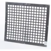 Gavo Ventilatieplaat enkel rij aluminium 50 x 45cm