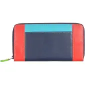 Mywalit Portemonnee turquoise / duifblauw / rood