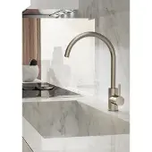 Hotbath Cobber Keukenmengkraan Draaibaar Geborsteld Nikkel CB040