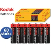 Kodak Extra Heavy Duty Batterijen - 60 stuks - AAA