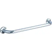 Delabie handgreep aangepast san, rvs, 50cm, geen (onbehandeld)
