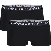 Muchachomalo Dames 2-pack boxershorts effen