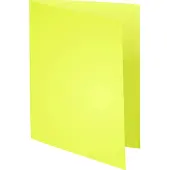 Exacompta Super Dossiermap A4 Kanariegeel Karton 160 g/m² 500 Stuks