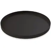 Cooee Design Cooee dienblad 40 cm. rond black (zwart)