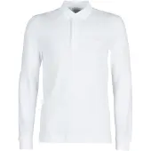 Lacoste Polo Men Paris PH2481 Longsleeve Regular Fit White-7