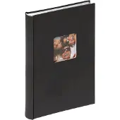 Walther design ME-111-B Fun - Memo insteekalbum - 300 foto's 10 x 15 cm - Zwart