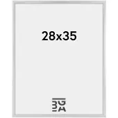 Walther design New Lifestyle - Kunststof lijst - Fotoformaat 28x35 cm - Zilver