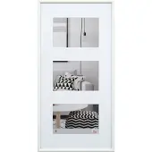 Walther design Galeria - Kunststof galerij lijst - Fotoformaat 3x10x15 cm - Wit