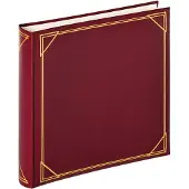 Walther design MX-200-R Standard - Classic album - Formaat 30 x 30 cm - 100 witte pagina's - Rood