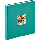 Walther design SK-110-K Fun - Zelfklevend album - Formaat 33 x 34 cm - Petrolgroen