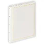 Walther design SK-124-W Monza - Zelfklevend album - Formaat 26 x 30 cm - Wit