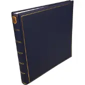 Henzo CHAMPAGNE blauw 35x35 70 witte pagina's 1019807
