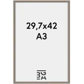 Walther design New Lifestyle - Kunststof lijst - Fotoformaat 29.7x42 cm (DIN A3) - Staal