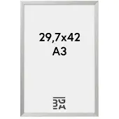 Walther design Chair - Fotolijst - Fotoformaat 29,7x42 cm (DIN A3) - zilver