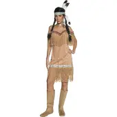 Smiffys Leuk indianen kostuum Emily dames