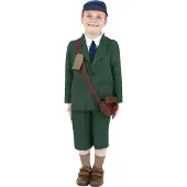 Generique Schooljongen uit de jaren 40 - Kinderkostuums - 122/134