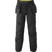 Stanley Huntsville werkbroek met kniezakken 56L zwart