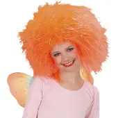 Widmann Fee pruik oranje kinderen
