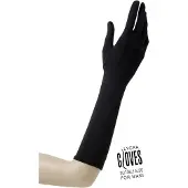 Widmann Handschoenen lycra 37cm zwart